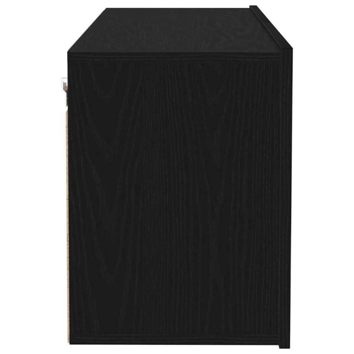 vidaXL Σετ επίπλου τηλεόρασης 100 x 30 x 41 εκ. Μαύρη Οξυά
