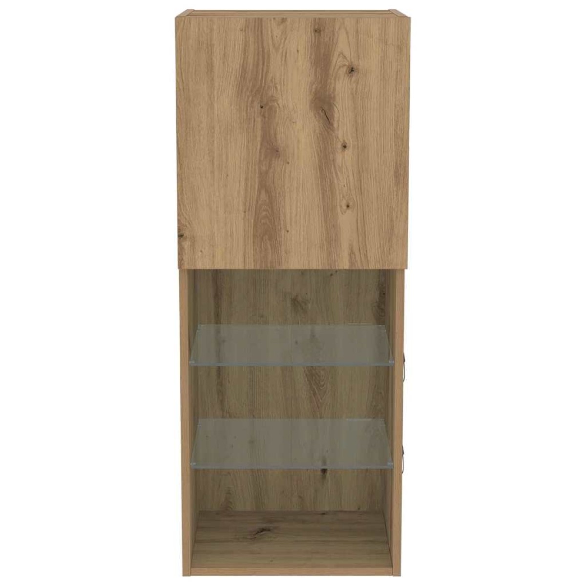 vidaXL Σετ επίπλου τηλεόρασης 40,5 x 30 x 102 εκ. Artisan Oak