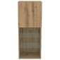 vidaXL Σετ επίπλου τηλεόρασης 40,5 x 30 x 102 εκ. Artisan Oak
