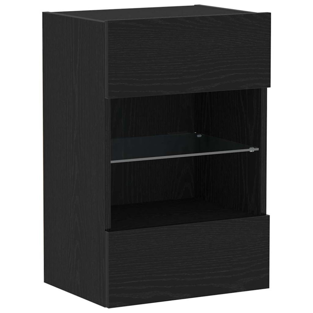 vidaXL Σετ επίπλου τηλεόρασης 40 x 30 x 60,5 cm Μαύρο