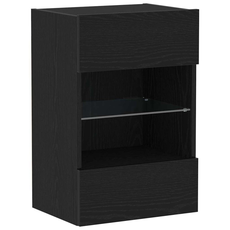 vidaXL Σετ επίπλου τηλεόρασης 40 x 30 x 60,5 cm Μαύρο