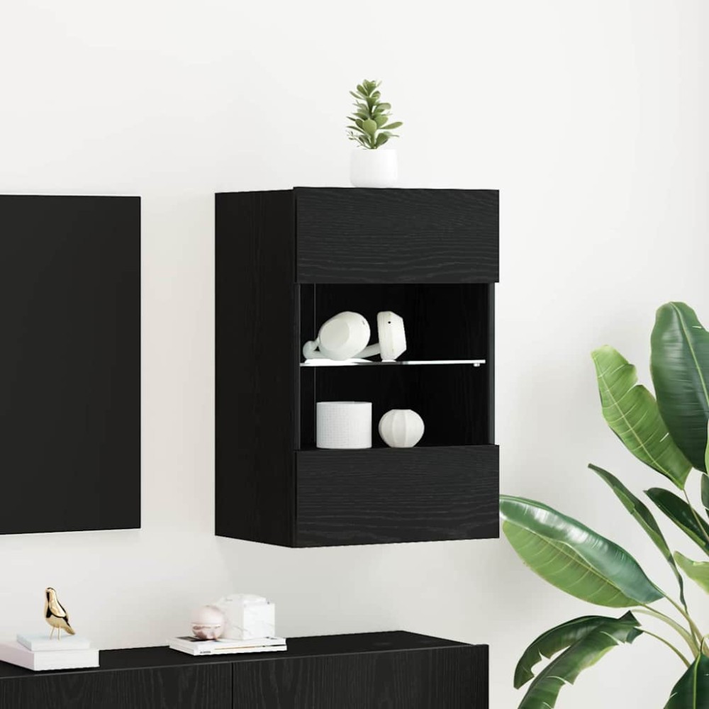 vidaXL Σετ επίπλου τηλεόρασης 40 x 30 x 60,5 cm Μαύρο