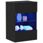 vidaXL Σετ επίπλου τηλεόρασης 40 x 30 x 60,5 cm Μαύρο