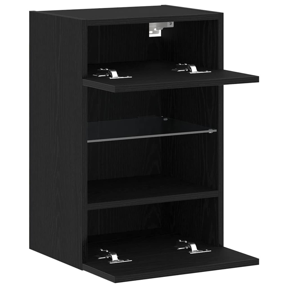 vidaXL Σετ επίπλου τηλεόρασης 40 x 30 x 60,5 cm Μαύρο