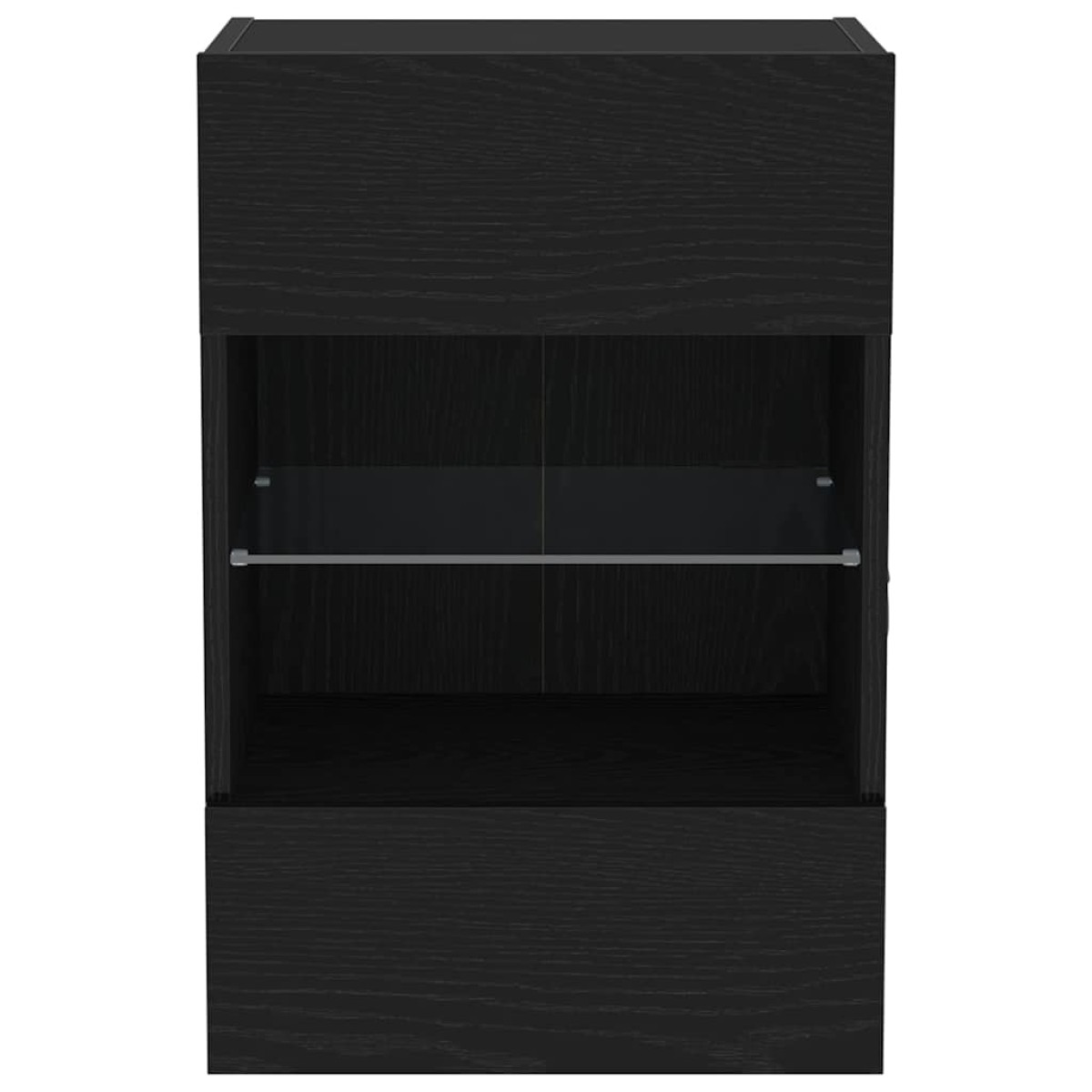vidaXL Σετ επίπλου τηλεόρασης 40 x 30 x 60,5 cm Μαύρο