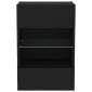 vidaXL Σετ επίπλου τηλεόρασης 40 x 30 x 60,5 cm Μαύρο