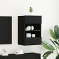 vidaXL Σετ επίπλου τηλεόρασης 40 x 30 x 60,5 cm Μαύρο