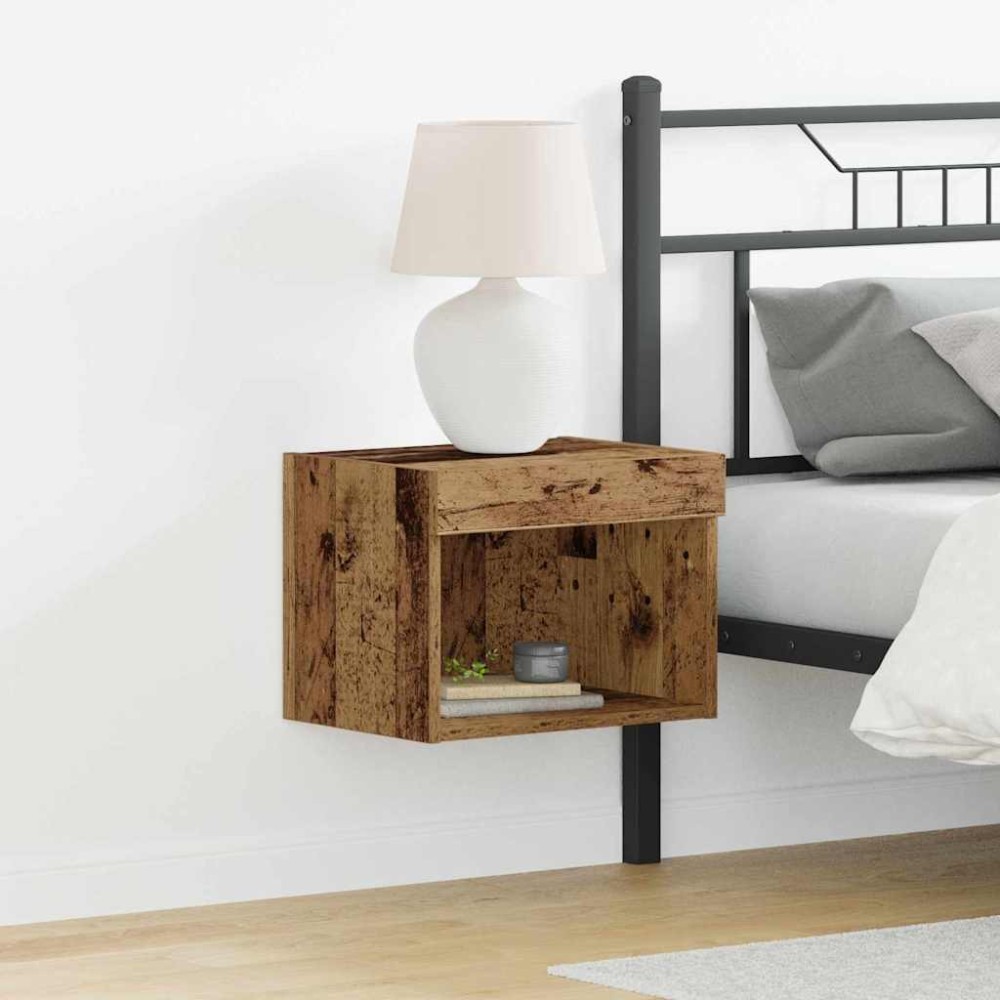 vidaXL Σετ επίπλου τηλεόρασης 40 x 30 x 30 εκ Παλιό ξύλο