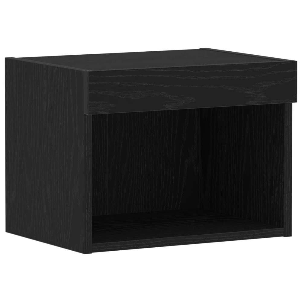 vidaXL Σετ επίπλου τηλεόρασης 40 x 30 x 30 εκ Μαύρη Οξυά
