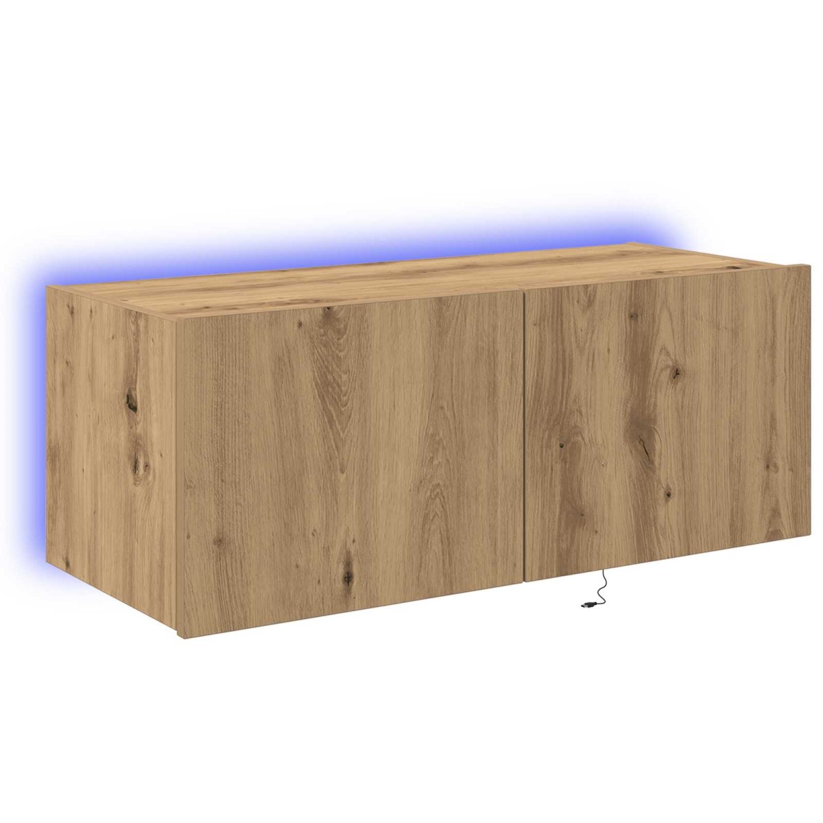 vidaXL Ντουλάπι Τηλεόρασης Τοίχου 80 x 35 x 31 cm Artisan Oak