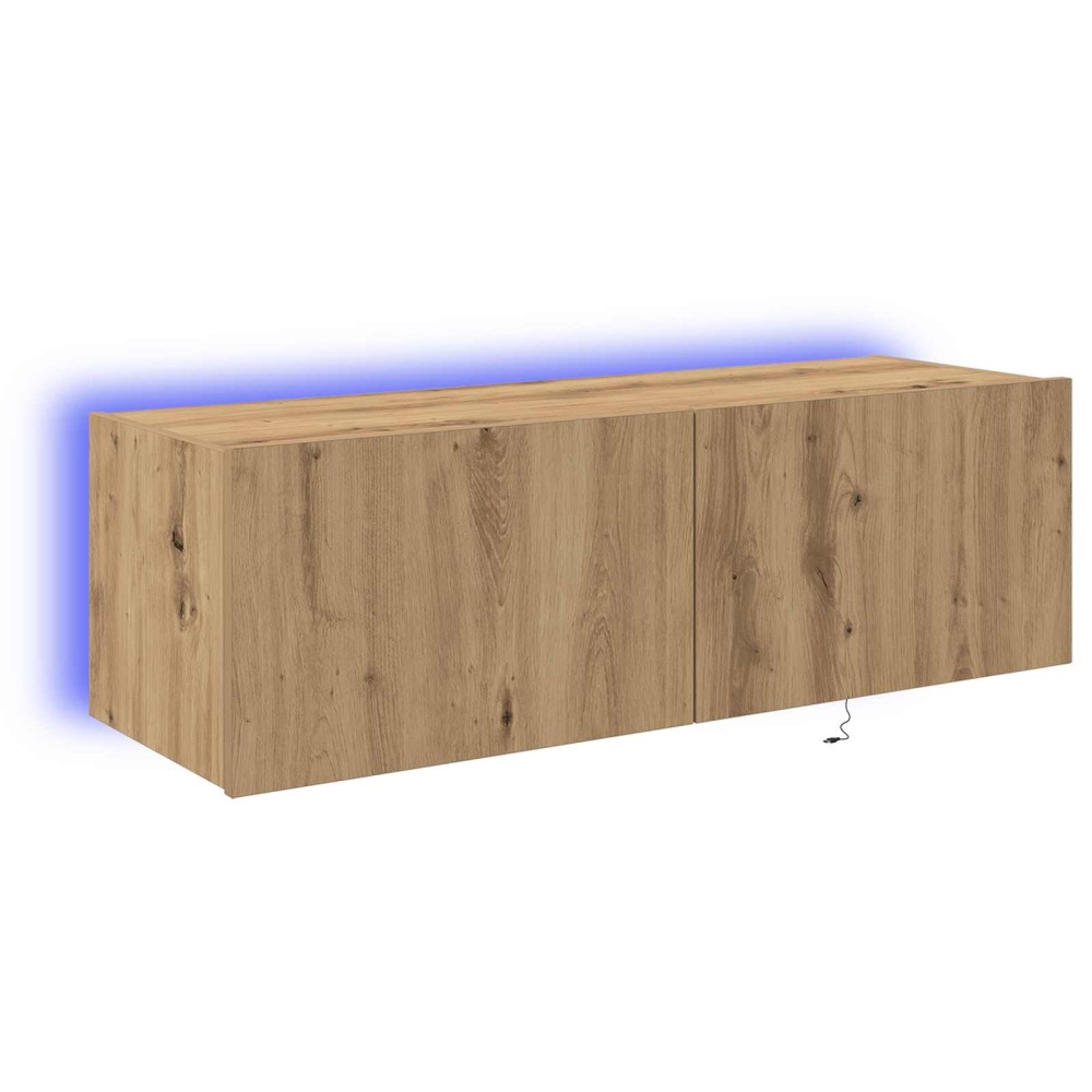 vidaXL Ντουλάπι Τηλεόρασης Τοίχου 100 x 35 x 31 cm Artisan Oak