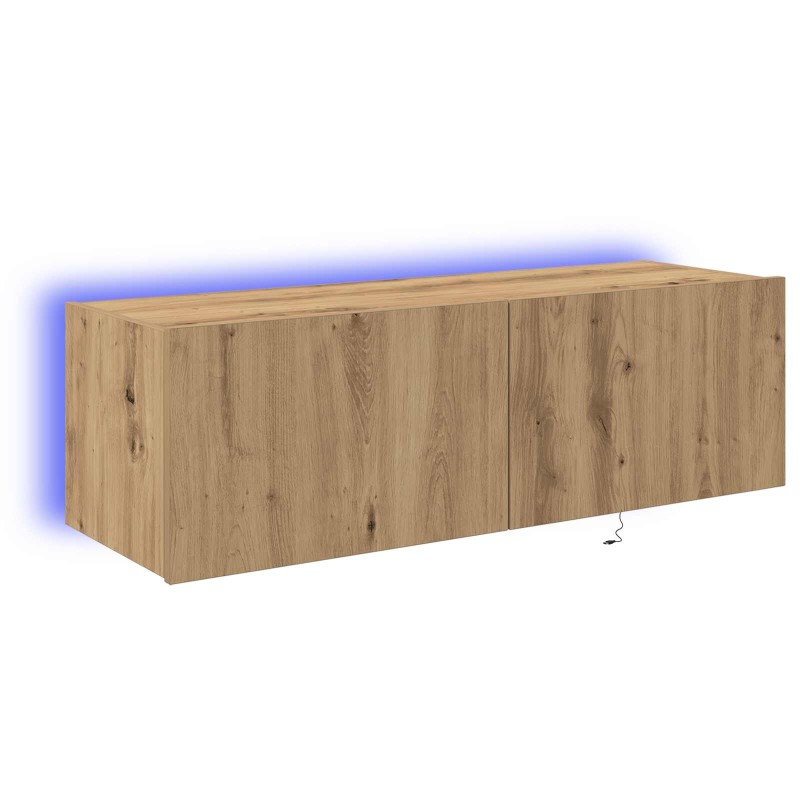 vidaXL Ντουλάπι Τηλεόρασης Τοίχου 100 x 35 x 31 cm Artisan Oak