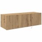 vidaXL Ντουλάπι Τηλεόρασης Τοίχου 100 x 35 x 31 cm Artisan Oak