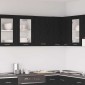 vidaXL Κρεμαστό Ντουλάπι Μαύρο Δρυς 40x31x60 εκ. από Τεχνητό Ξύλο
