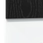 vidaXL Πλαίσιο Πλυντηρίου Πιάτων Lyon Μαύρο Δρυς 60x1,5x67 εκ. από Τεχνητό Ξύλο