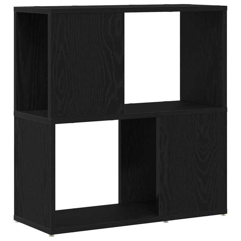 vidaXL Σετ επίπλου τηλεόρασης 60 x 24 x 63 cm Μαύρο Επεξεργασμένο Ξύλο