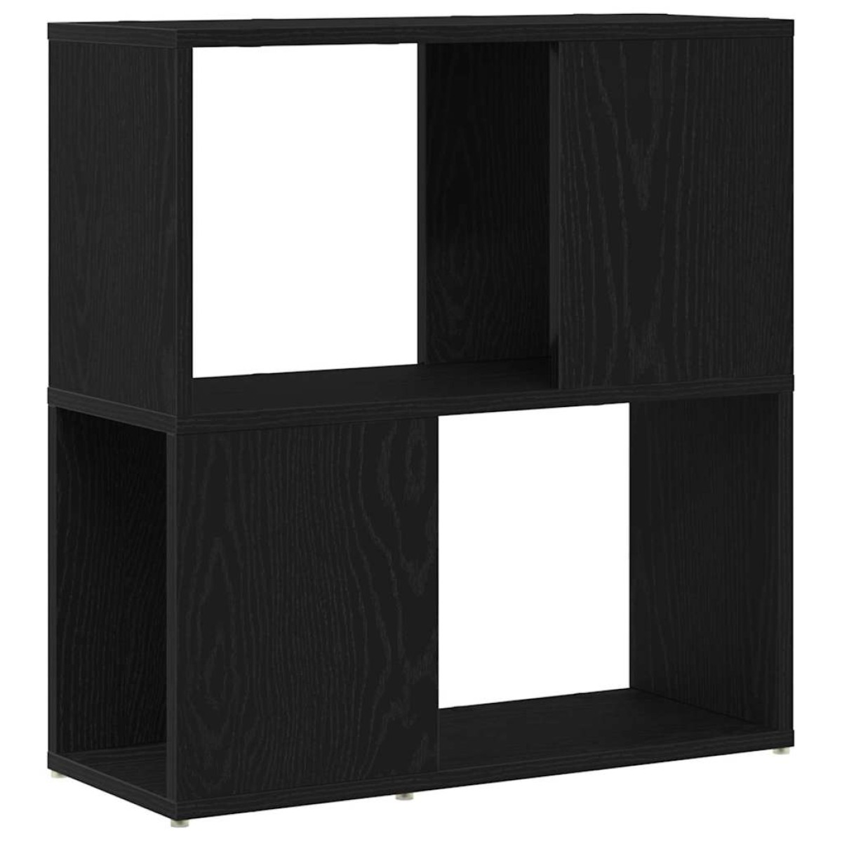 vidaXL Σετ επίπλου τηλεόρασης 60 x 24 x 63 cm Μαύρο Επεξεργασμένο Ξύλο
