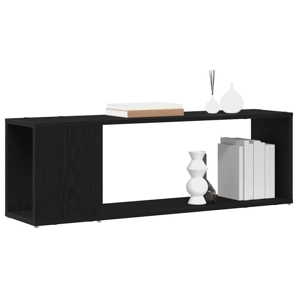 vidaXL Σετ επίπλου τηλεόρασης 100 x 24 x 63 cm Μαύρο