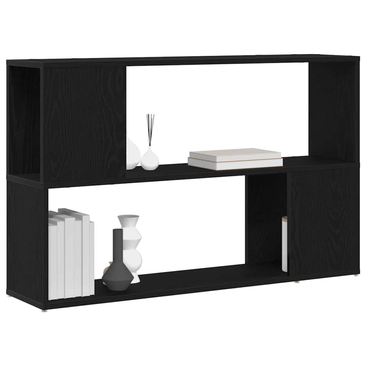 vidaXL Σετ επίπλου τηλεόρασης 100 x 24 x 63 cm Μαύρο