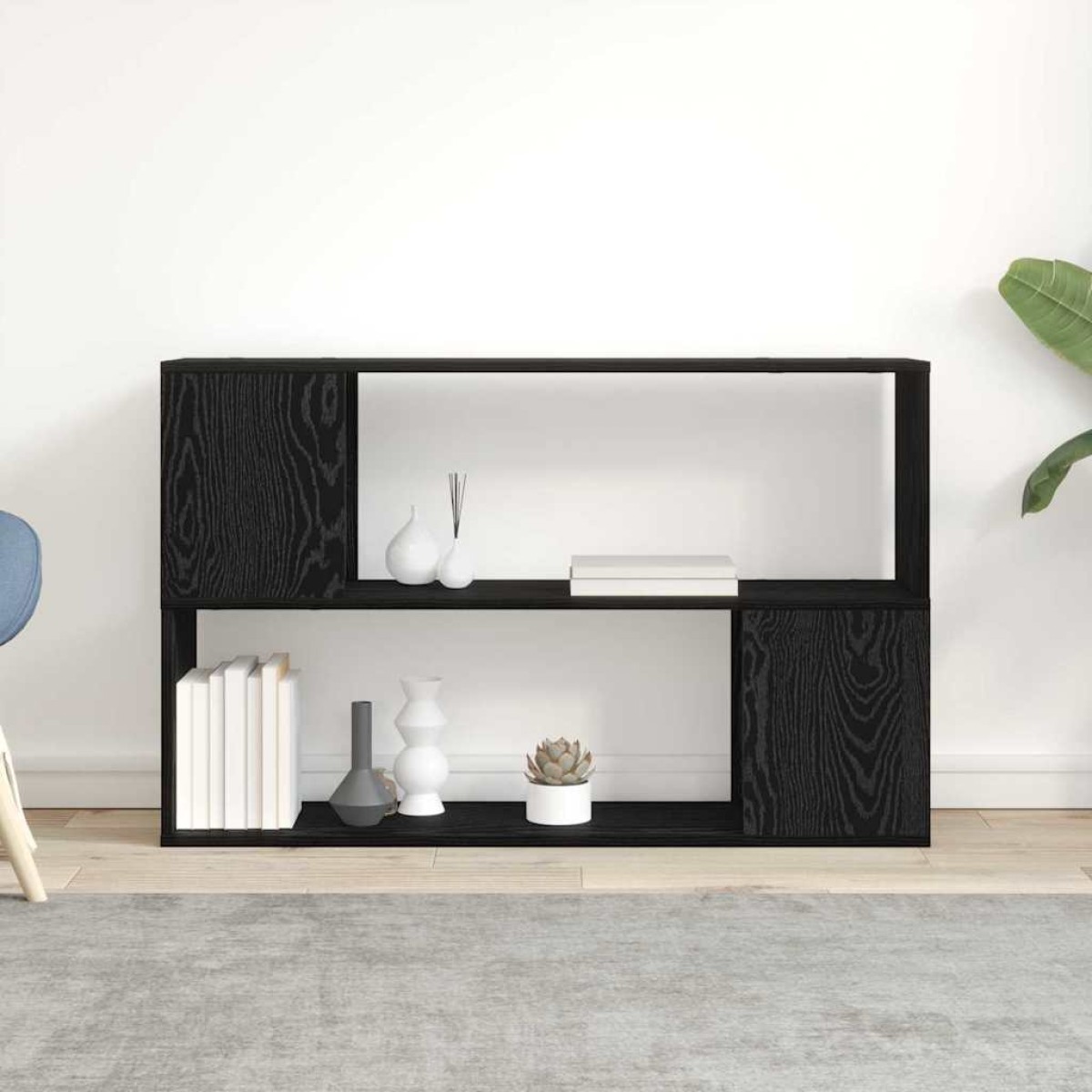 vidaXL Σετ επίπλου τηλεόρασης 100 x 24 x 63 cm Μαύρο
