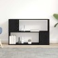 vidaXL Σετ επίπλου τηλεόρασης 100 x 24 x 63 cm Μαύρο