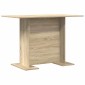 vidaXL Τραπεζαρία 110 x 60 x 75 cm Επεξεργασμένο Ξύλο Δρύς Sonoma