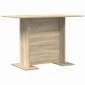 vidaXL Τραπεζαρία 110 x 60 x 75 cm Επεξεργασμένο Ξύλο Δρύς Sonoma