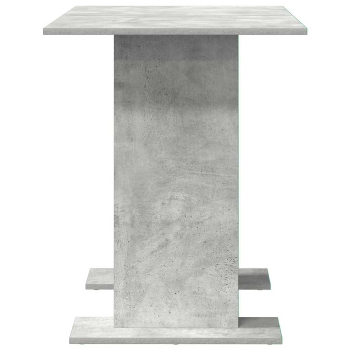 vidaXL Τραπεζαρία 110 x 60 x 75 cm Επεξεργασμένο Ξύλο Σκυρόδεμα Γκρι