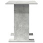 vidaXL Τραπεζαρία 110 x 60 x 75 cm Επεξεργασμένο Ξύλο Σκυρόδεμα Γκρι