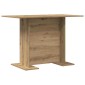vidaXL Τραπεζαρία 110 x 60 x 75 cm Επεξεργασμένο Ξύλο Artisan Oak