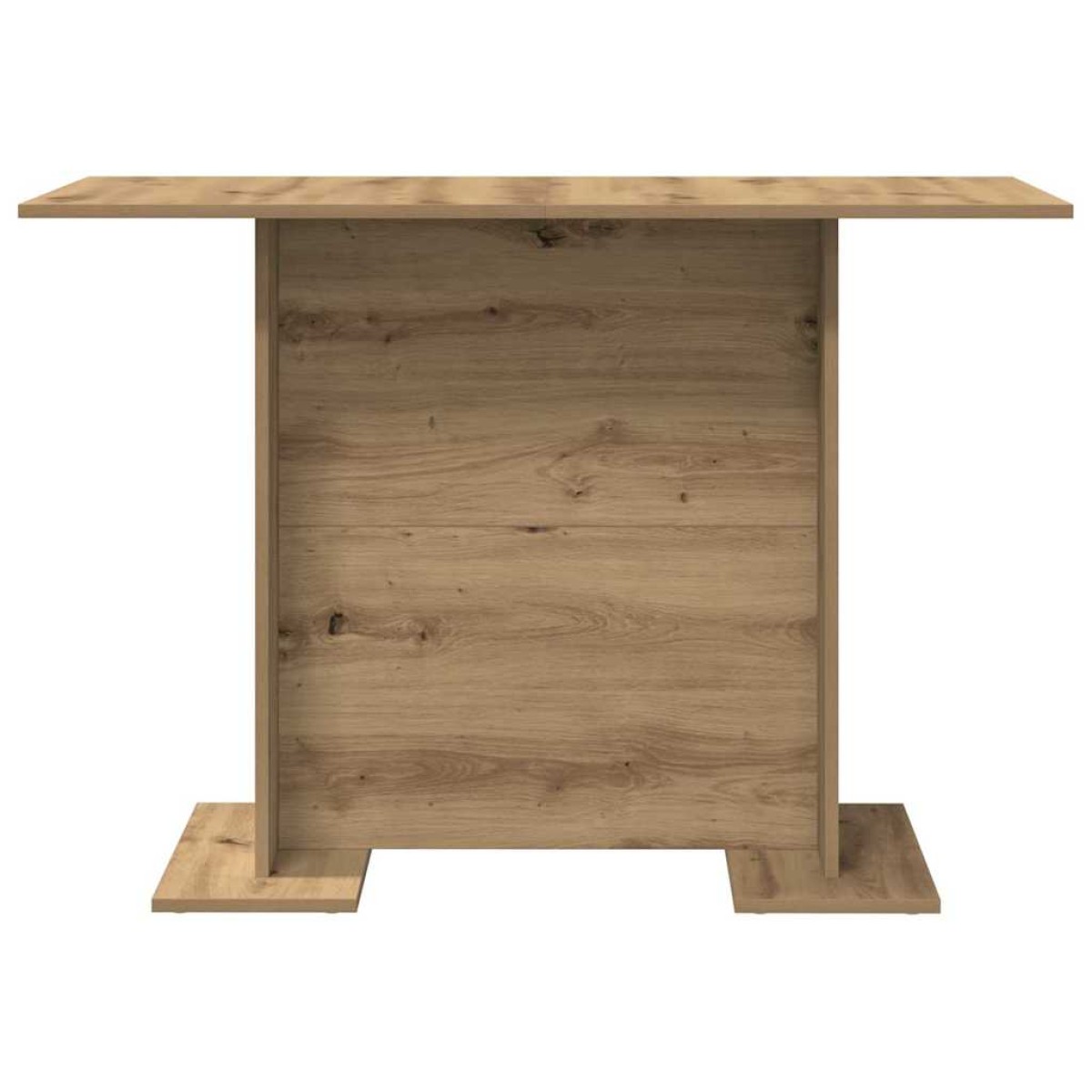vidaXL Τραπεζαρία 110 x 60 x 75 cm Επεξεργασμένο Ξύλο Artisan Oak