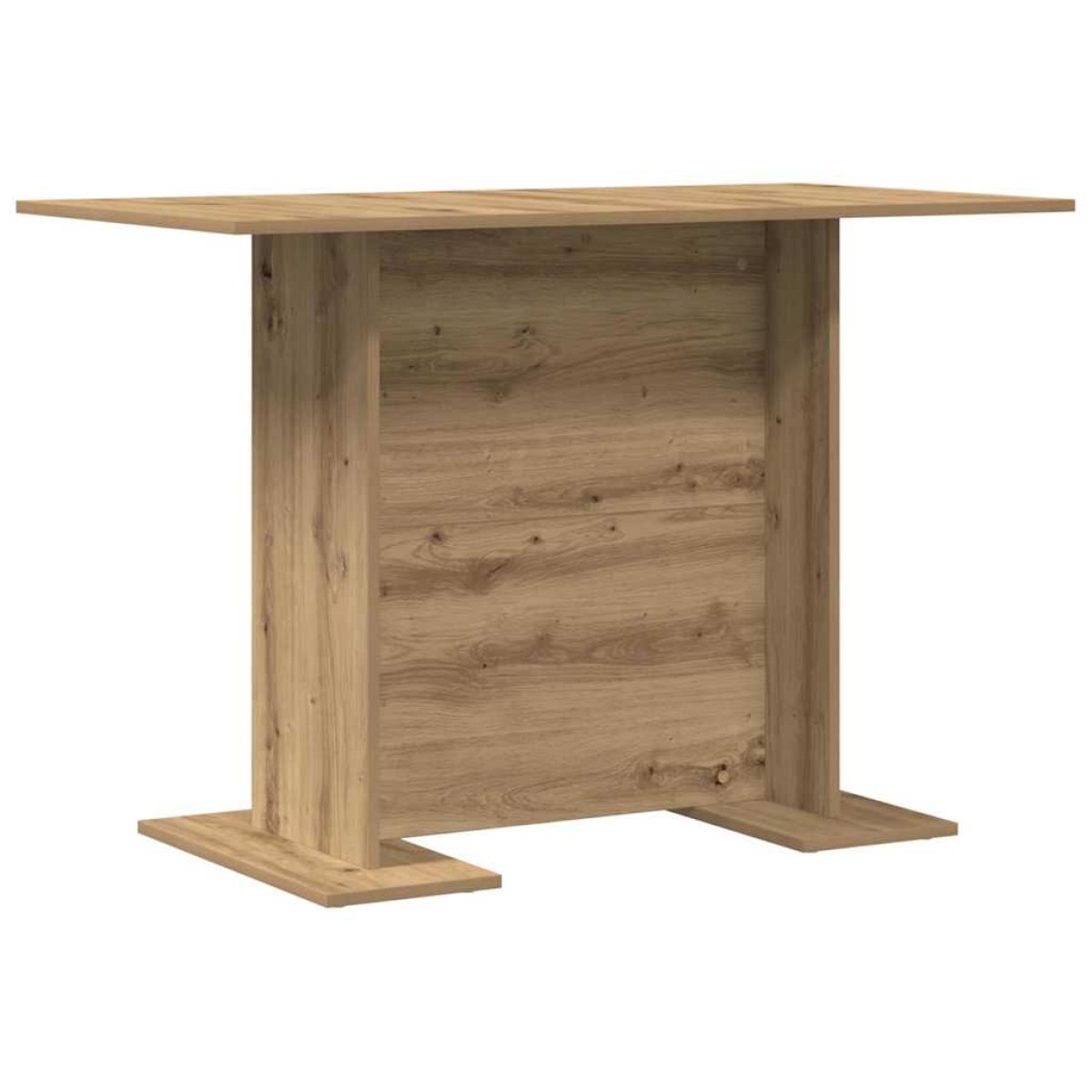vidaXL Τραπεζαρία 110 x 60 x 75 cm Επεξεργασμένο Ξύλο Artisan Oak