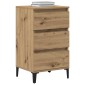vidaXL Κομοδίνο Artisan Oak 45 x 35 x 44 εκ. Επεξεργασμένο Ξύλο