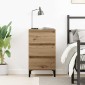 vidaXL Κομοδίνο Artisan Oak 45 x 35 x 44 εκ. Επεξεργασμένο Ξύλο