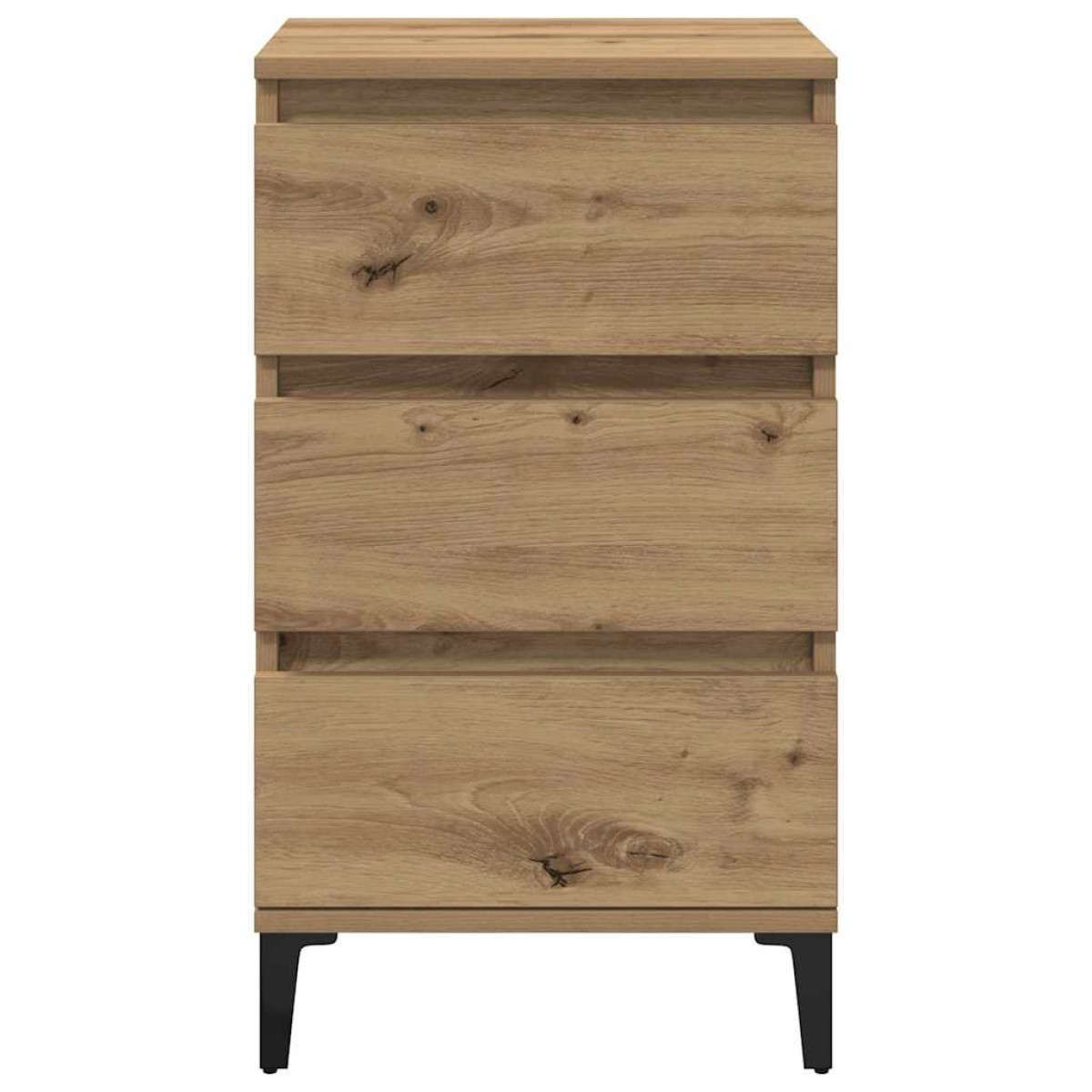 vidaXL Κομοδίνο Artisan Oak 45 x 35 x 44 εκ. Επεξεργασμένο Ξύλο
