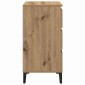 vidaXL Κομοδίνο Artisan Oak 45 x 35 x 44 εκ. Επεξεργασμένο Ξύλο