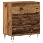 vidaXL Πλαϊνό γραφείο Παλιό ξύλο 60 x 35 x 70 cm Επεξεργασμένο Ξύλο
