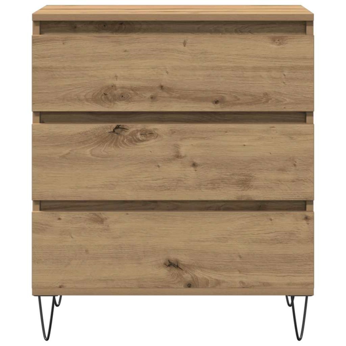 vidaXL Πλαϊνό γραφείο Artisan Oak 60 x 35 x 70 cm Επεξεργασμένο Ξύλο
