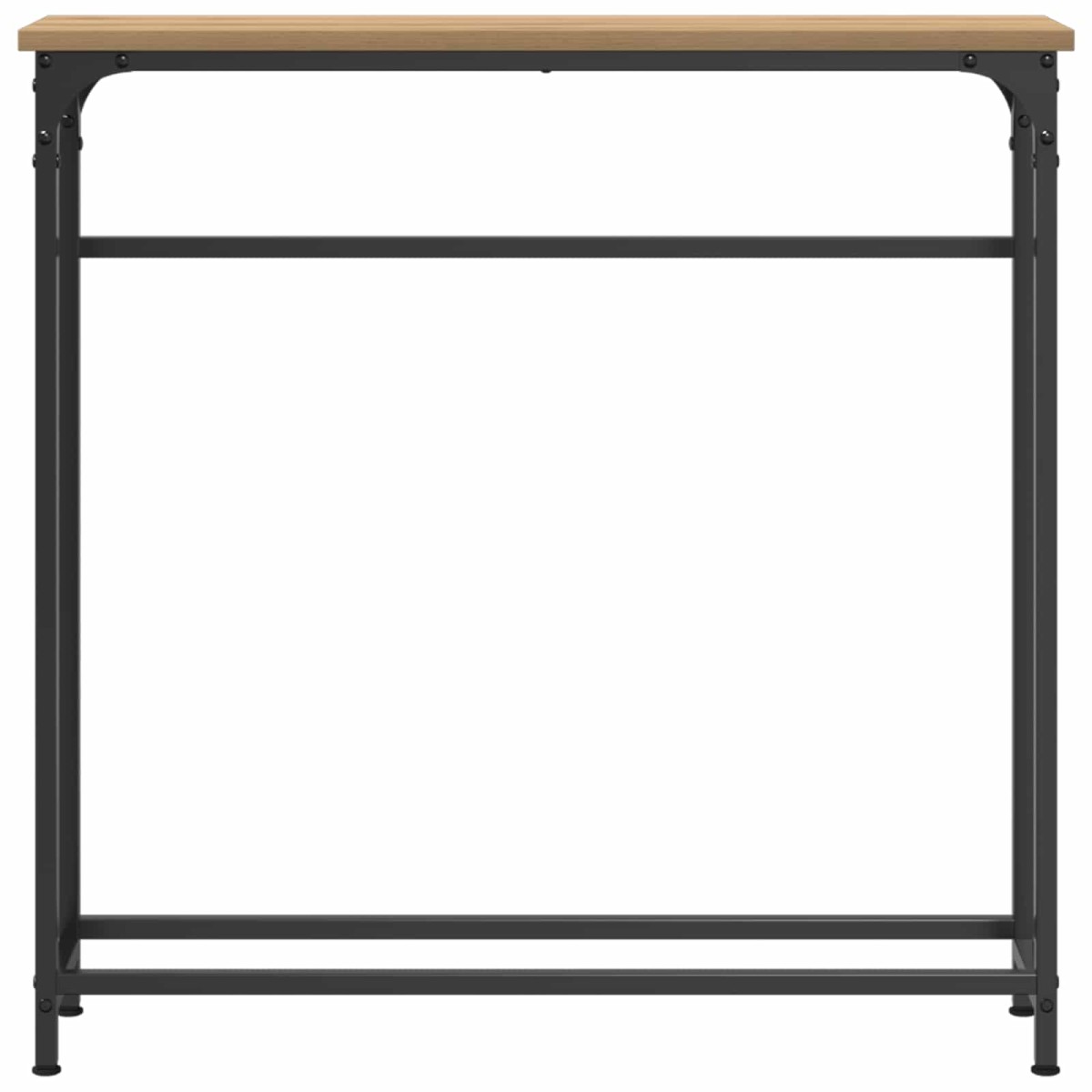 vidaXL Τραπέζι κονσόλας Artisan Oak 75 x 19,5 x 75 εκ.