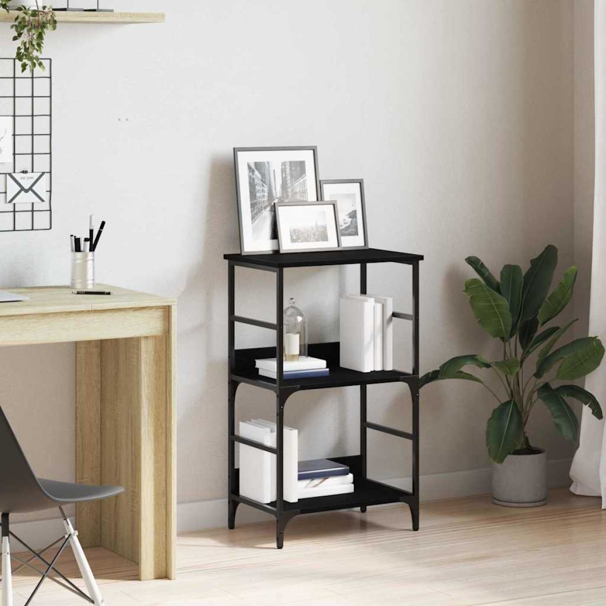 vidaXL Ράφι Βιβλίων 2 επίπεδα 50 x 33 x 82 εκ Επεξεργασμένο Ξύλο