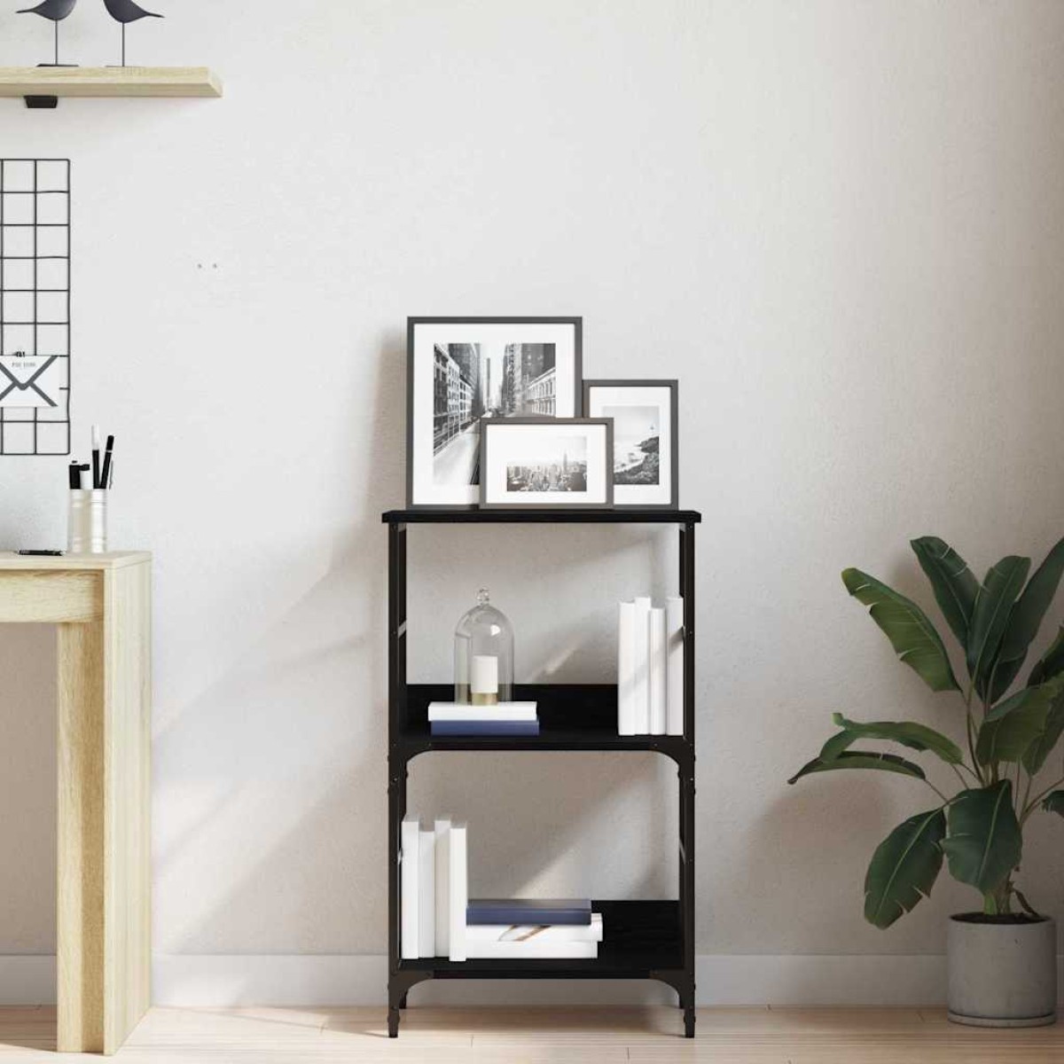 vidaXL Ράφι Βιβλίων 2 επίπεδα 50 x 33 x 82 εκ Επεξεργασμένο Ξύλο