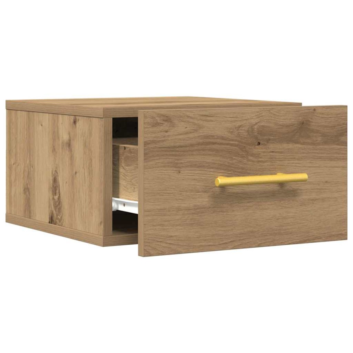 vidaXL Κομοδίνο 35 x 35 x 20 εκ Επεξεργασμένο Ξύλο Artisan Oak