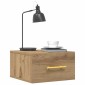 vidaXL Κομοδίνο 2 τμχ. 35 x 35 x 20 εκ Επεξεργασμένο Ξύλο Artisan Oak