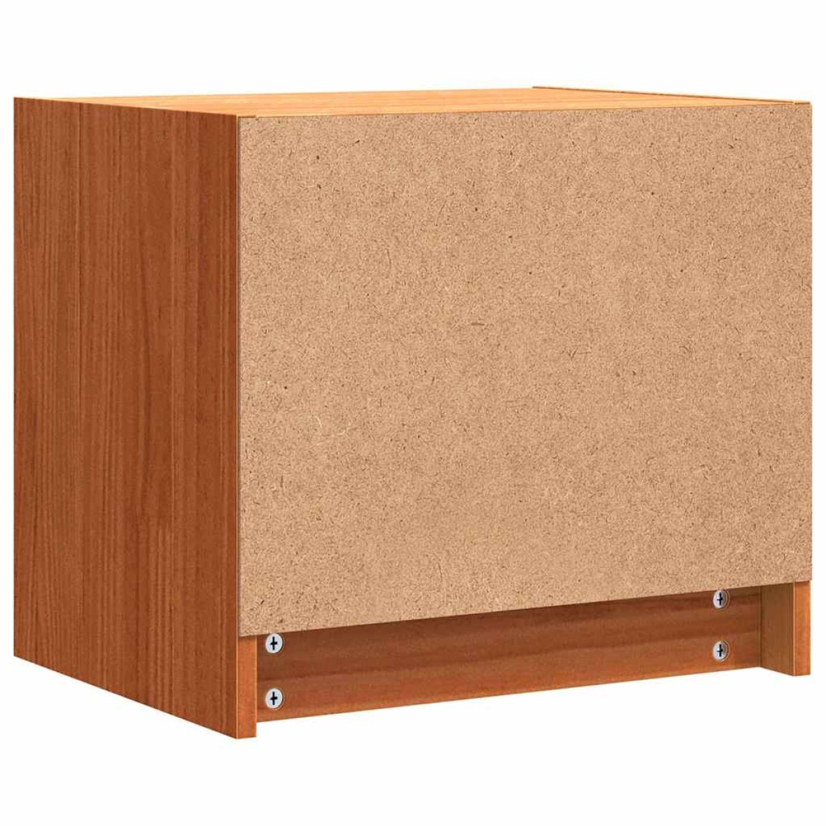 vidaXL Κομοδίνα Κερωτό καφέ 40 x 30.5 x 35.5 εκ Ξύλο Πεύκου