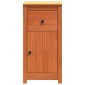 vidaXL Πλαϊνό γραφείο Κερωτό καφέ 39 x 34,5 x 80 εκ