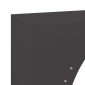 vidaXL Ράφι Καυσόξυλων Μαύρο 50x23x100 εκ. Χάλυβας ψυχρής έλασης
