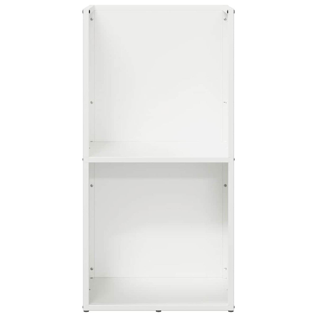 vidaXL Ράφι Καυσόξυλων Λευκό 40x30x80 εκ. Χάλυβας ψυχρής έλασης