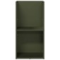 vidaXL Ράφι Καυσόξυλων 40x30x80 εκ. Χάλυβας ψυχρής έλασης