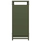 vidaXL Ράφι Καυσόξυλων 44x28x65 εκ. Χάλυβας ψυχρής έλασης