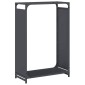 vidaXL Ράφι για καυσόξυλα Ανθρακί 60x28x90 cm Ατσάλι ψυχρής έλασης